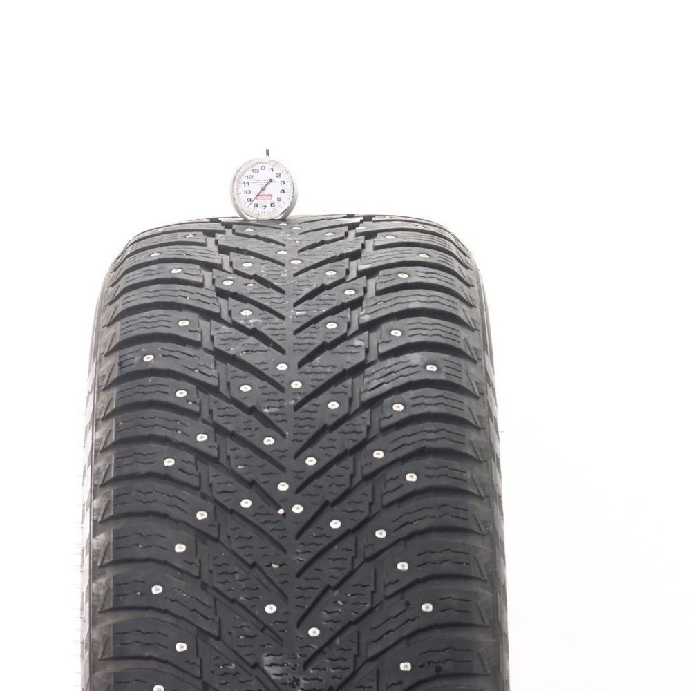 Set of (2) Used 275/50R20 Nokian Hakkapeliitta 10 SUV Studded 113T - 8.5-9/32 - Image 2
