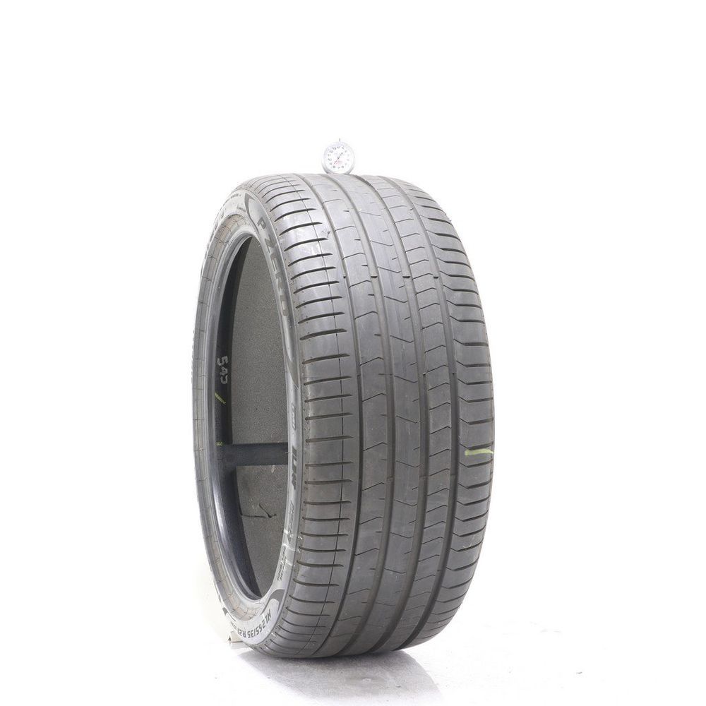 Set of (2) Used 265/35R21 Pirelli P Zero PZ4 LM1 Elect PNCS 103Y - 8-8.5/32 - Image 1