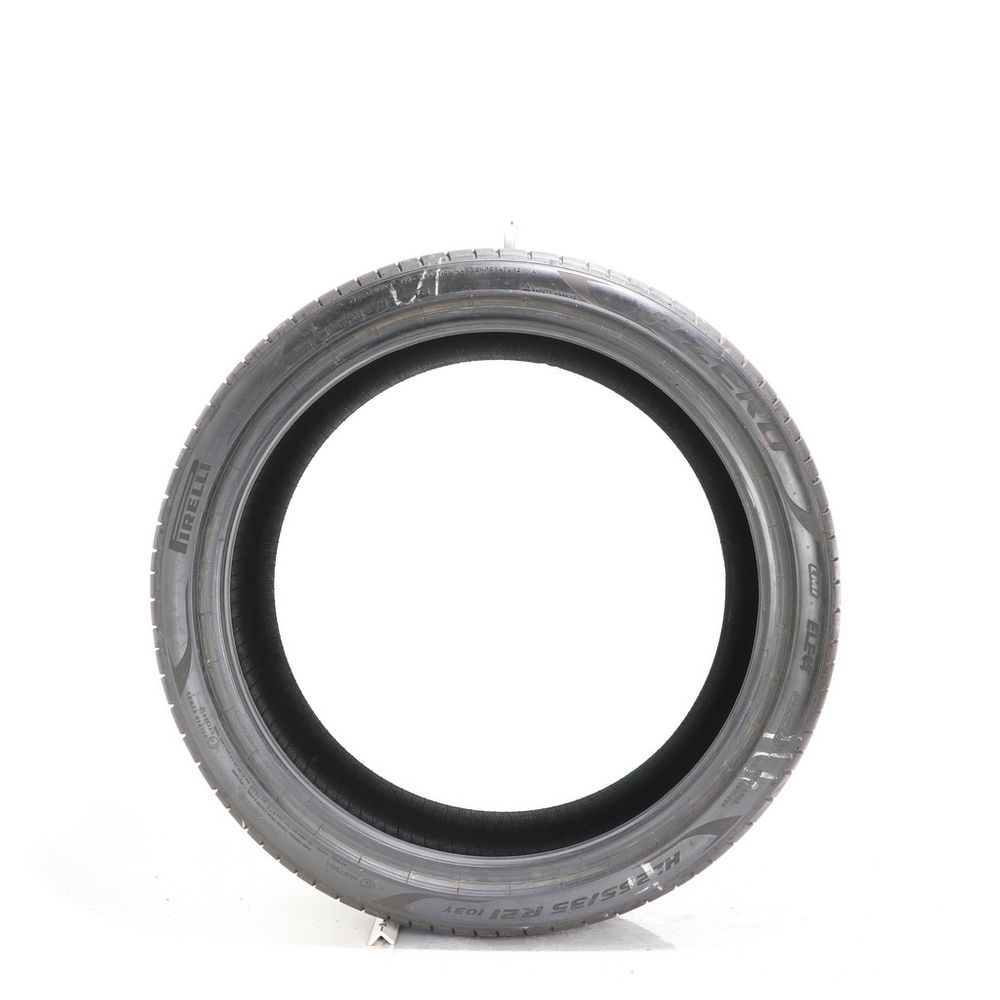 Set of (2) Used 265/35R21 Pirelli P Zero PZ4 LM1 Elect PNCS 103Y - 8-8.5/32 - Image 3