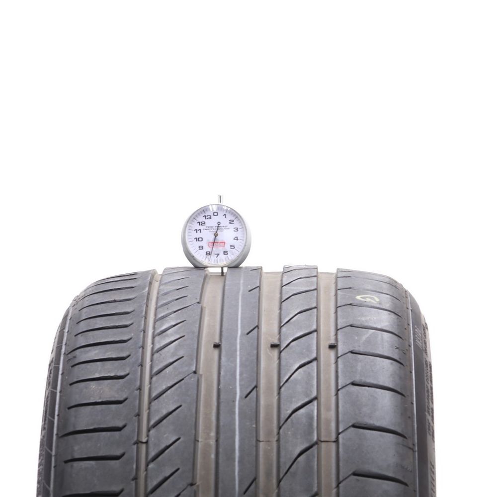 Set of (2) Used 265/30R20 Continental ContiSportContact 5P R01 ContiSilent 94Y - 7.5-8.5/32 - Image 2