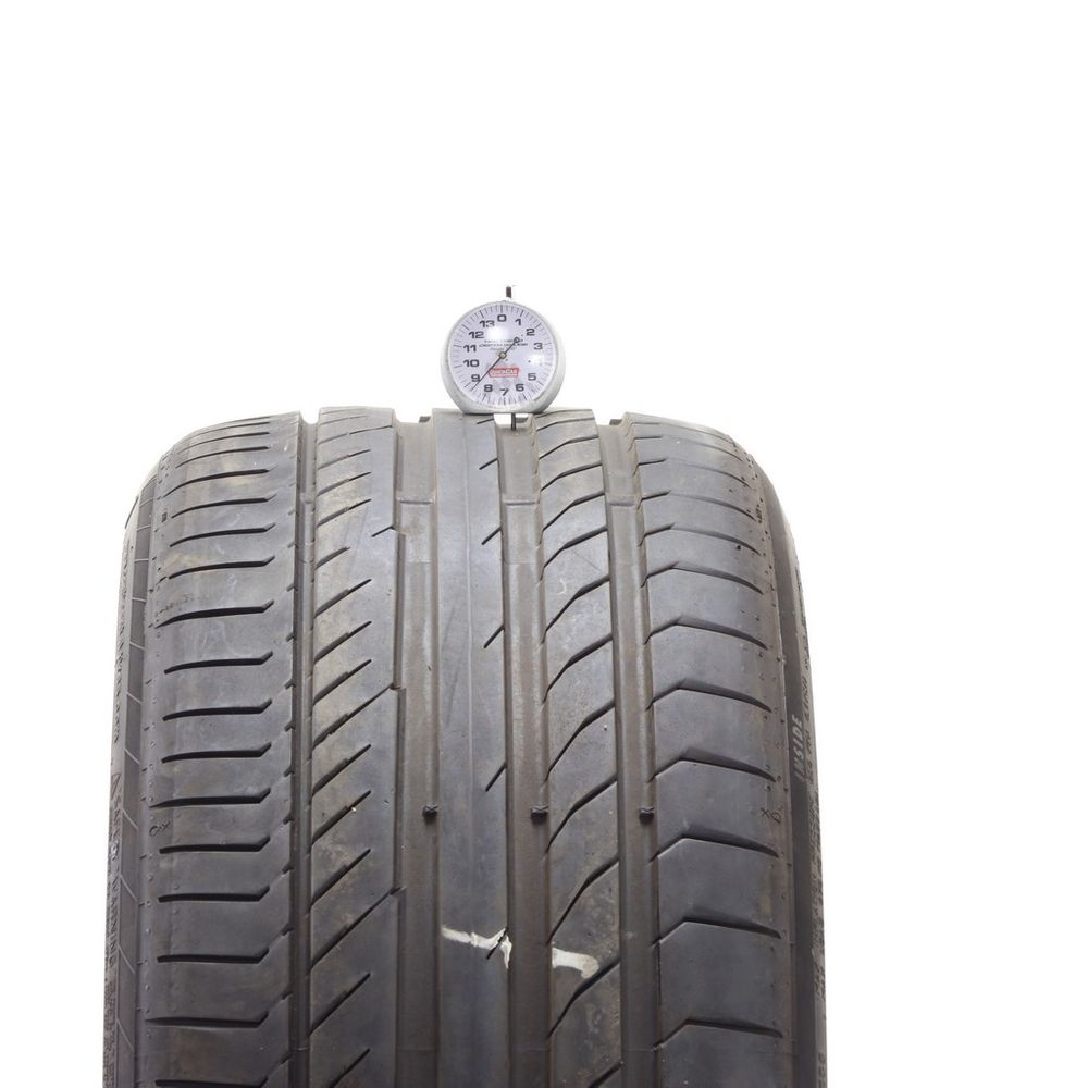 Set of (2) Used 265/30R20 Continental ContiSportContact 5P R01 ContiSilent 94Y - 7.5-8.5/32 - Image 5