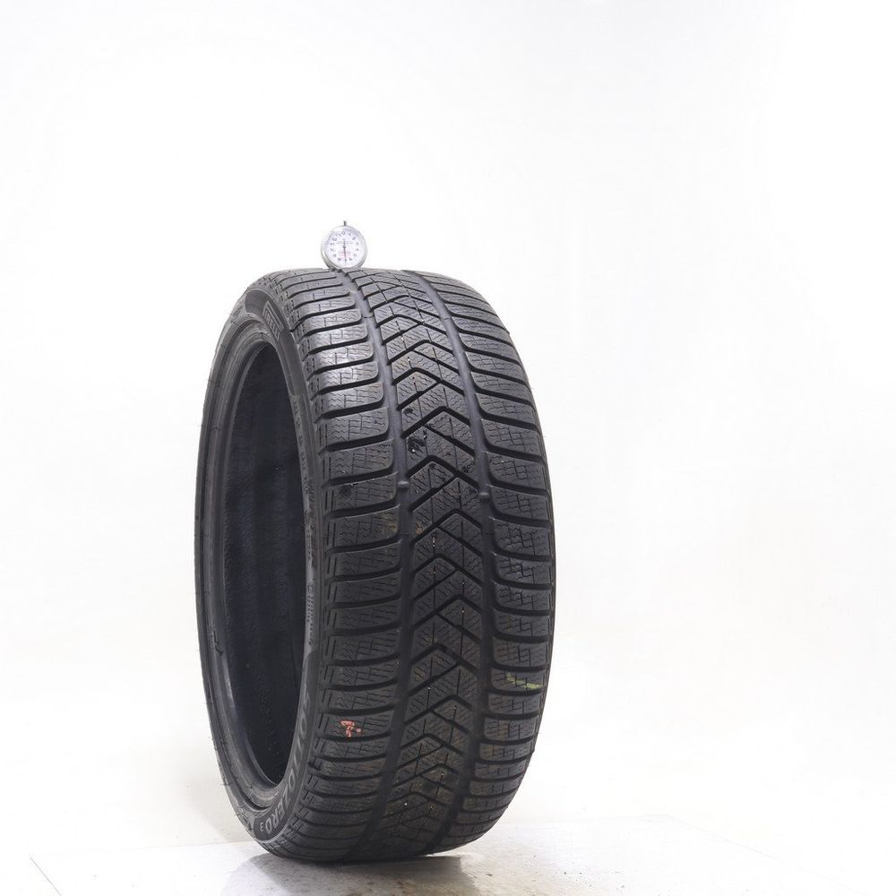 Set of (2) Used 255/35R19 Pirelli Winter Sottozero 3 J 96H - 6-7/32 - Image 4