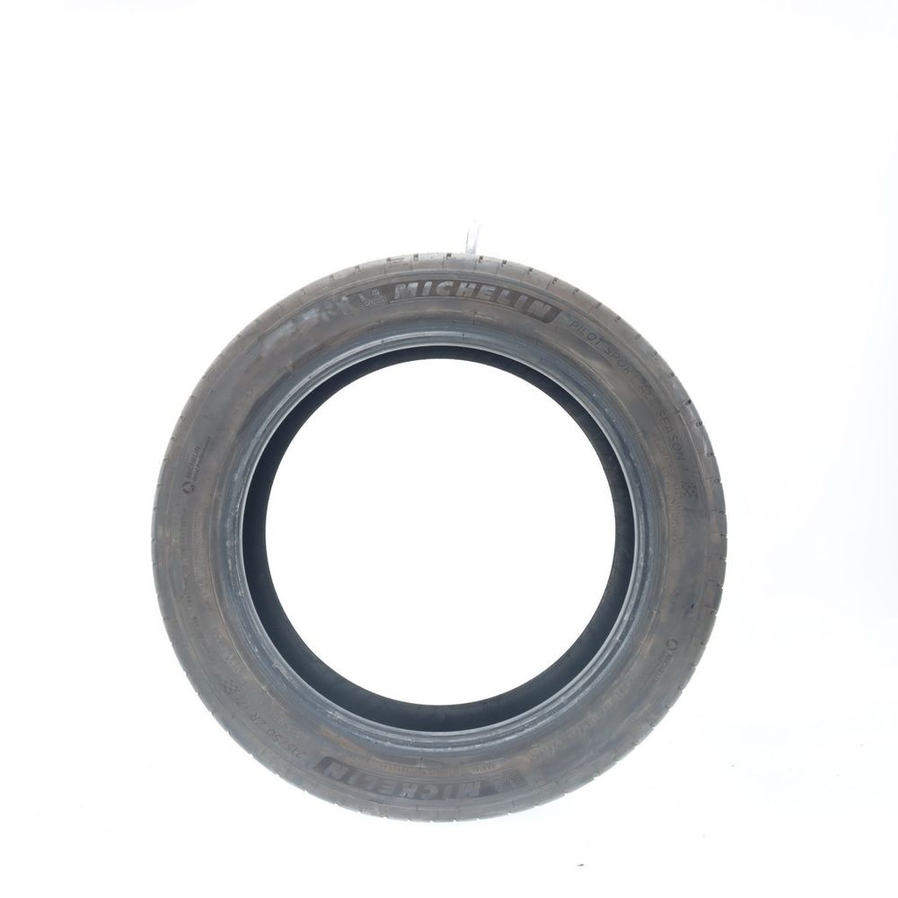 Set of (2) Used 215/50ZR17 Michelin Pilot Sport All Season 4 95Y - 8.5-9/32 - Image 3