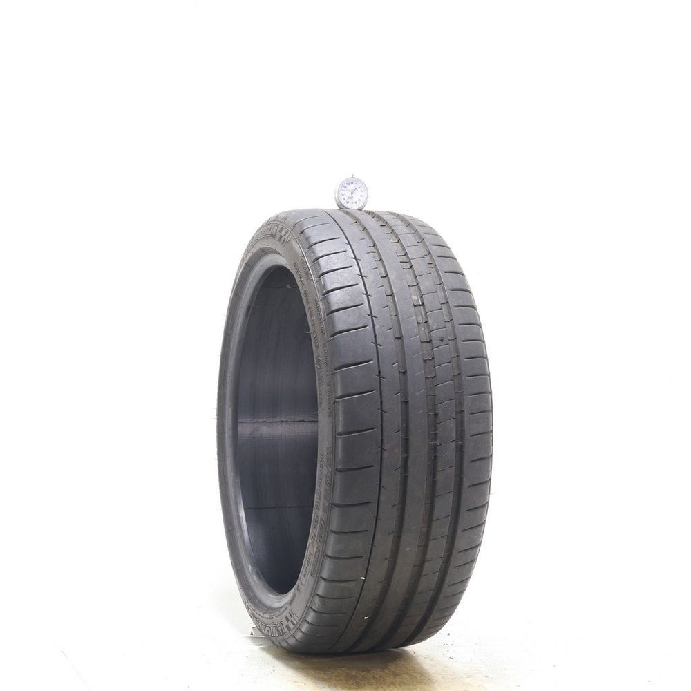 Set of (2) Used 225/40ZR19 Michelin Pilot Super Sport 93Y - 8.5/32 - Image 1