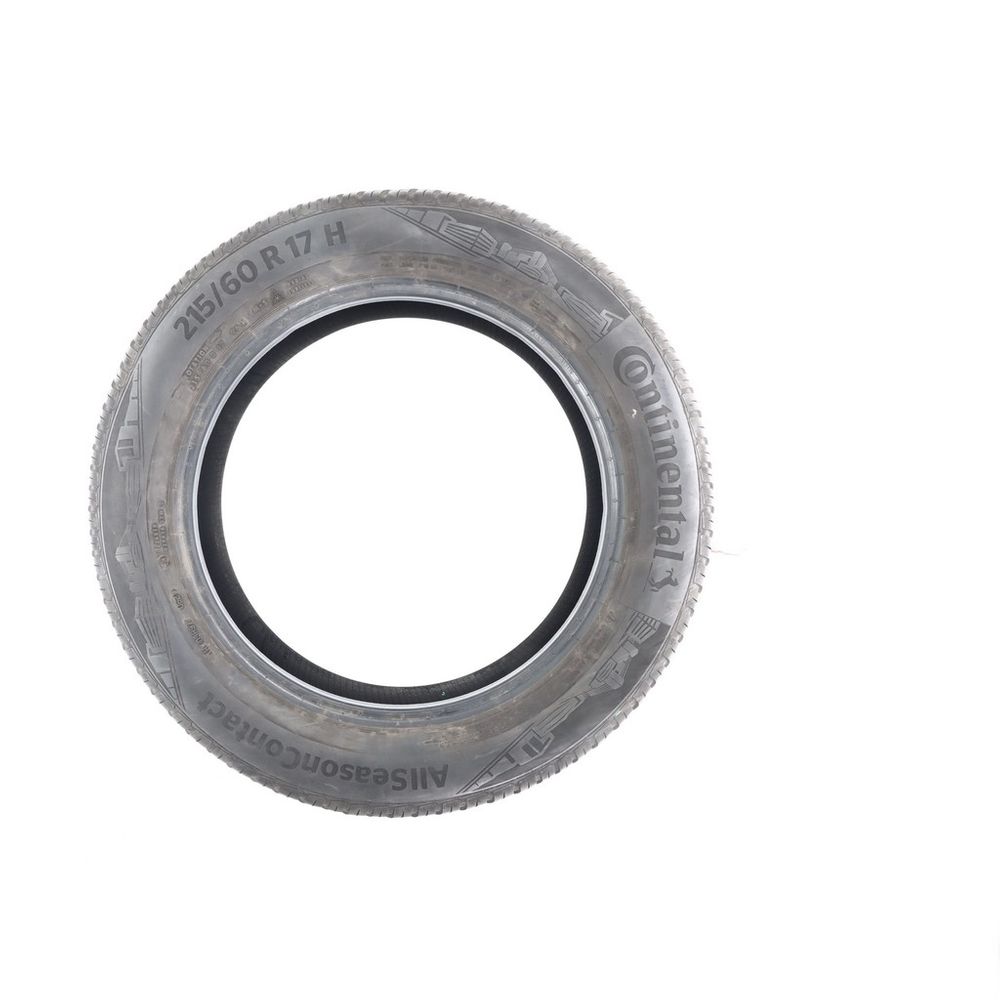 Used 215/60R17 Continental AllSeasonContact 96H - 7/32 - Image 3