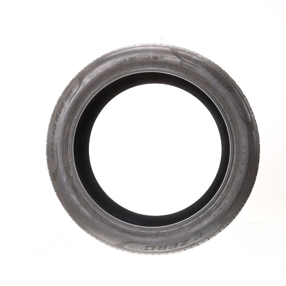 Used 285/40R22 Pirelli P Zero PZ4 110Y - 7/32 - Image 3