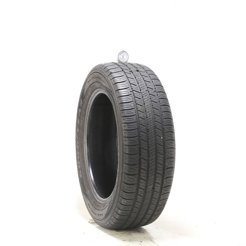 Set of (2) Used 215/60R17 Goodyear Assurance All-Season 96T - 7/32 - Image 1