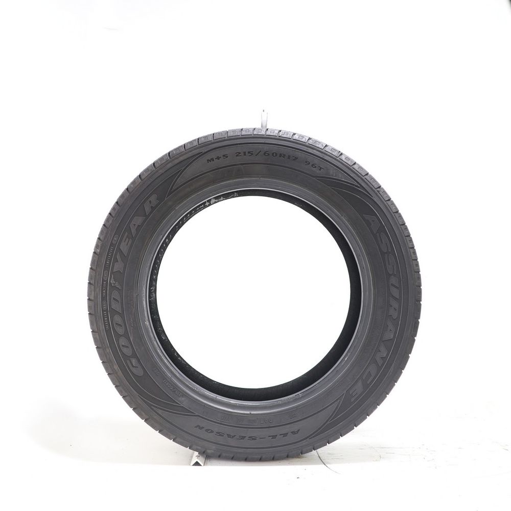 Set of (2) Used 215/60R17 Goodyear Assurance All-Season 96T - 7/32 - Image 3