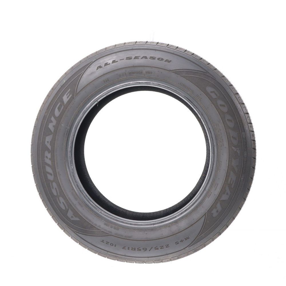 Set of (4) Used 225/65R17 Goodyear Assurance All-Season 102T - 7-7.5/32 - Image 6