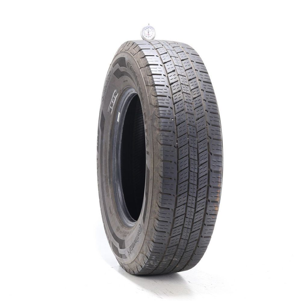 Set of (2) Used LT 235/80R17 Continental TerrainContact H/T 120/117R - 7-8/32 - Image 1