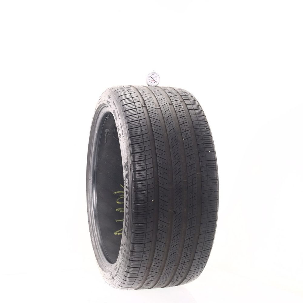 Set of (2) Used 295/35R21 Michelin Pilot Sport All Season 4 NEO 103V - 5-6/32 - Image 1