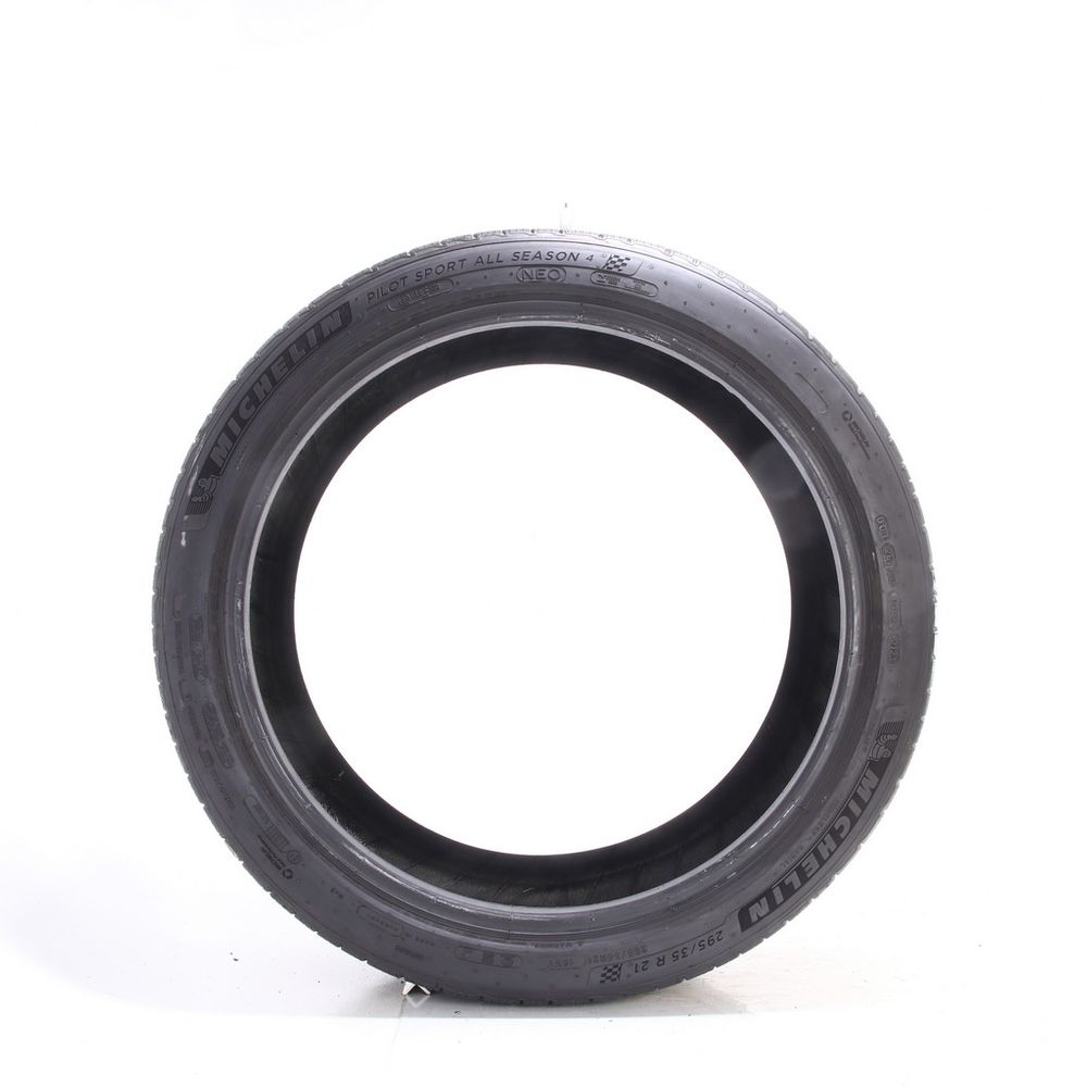 Set of (2) Used 295/35R21 Michelin Pilot Sport All Season 4 NEO 103V - 5-6/32 - Image 6