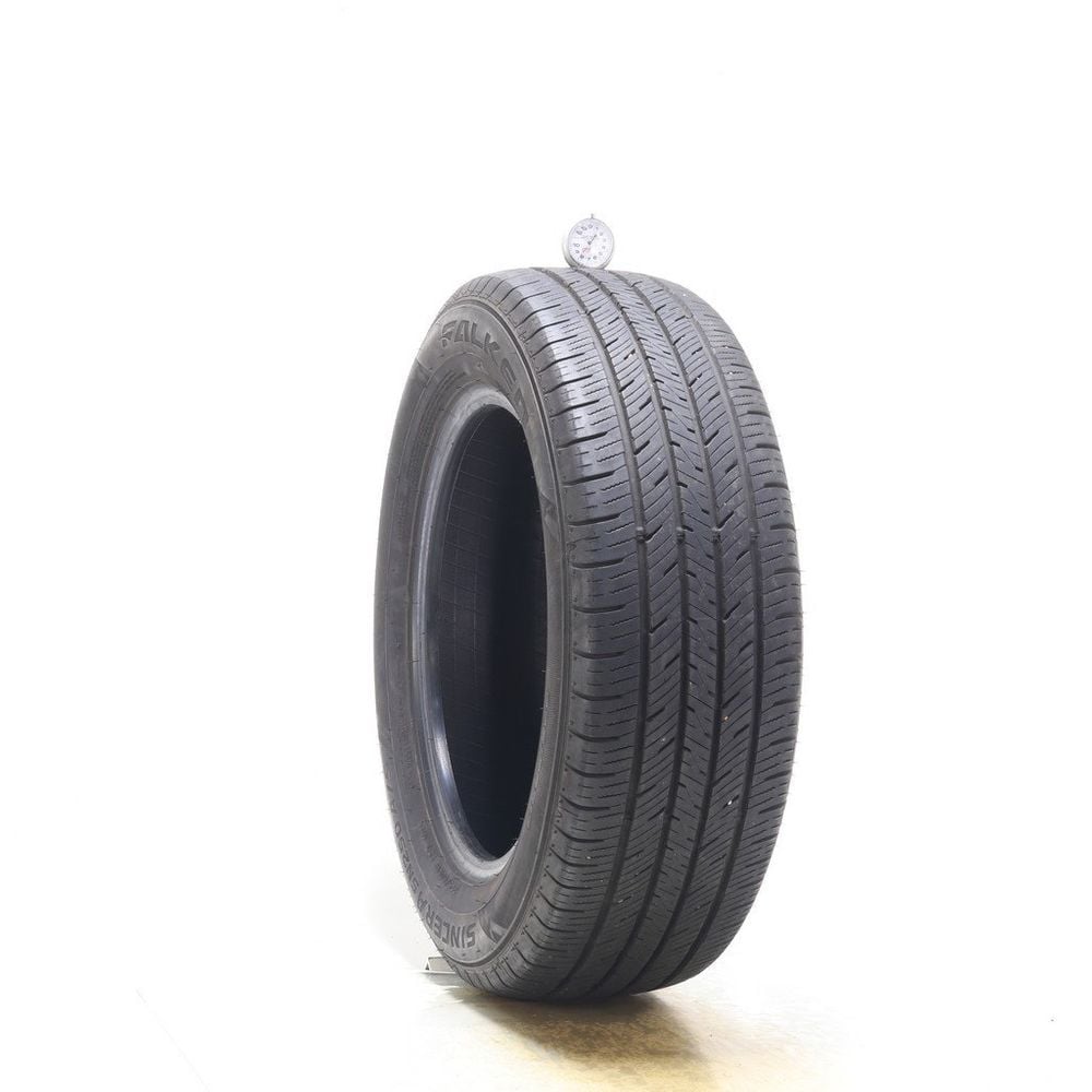 Set of (2) Used 225/60R17 Falken Sincera SN250 A/S 99T - 8-9.5/32 - Image 1