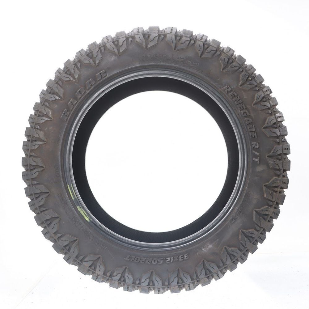 Set of (2) Used LT 33X12.5R20 Radar Renegade R/T 114Q E - 14.5-15/32 - Image 3