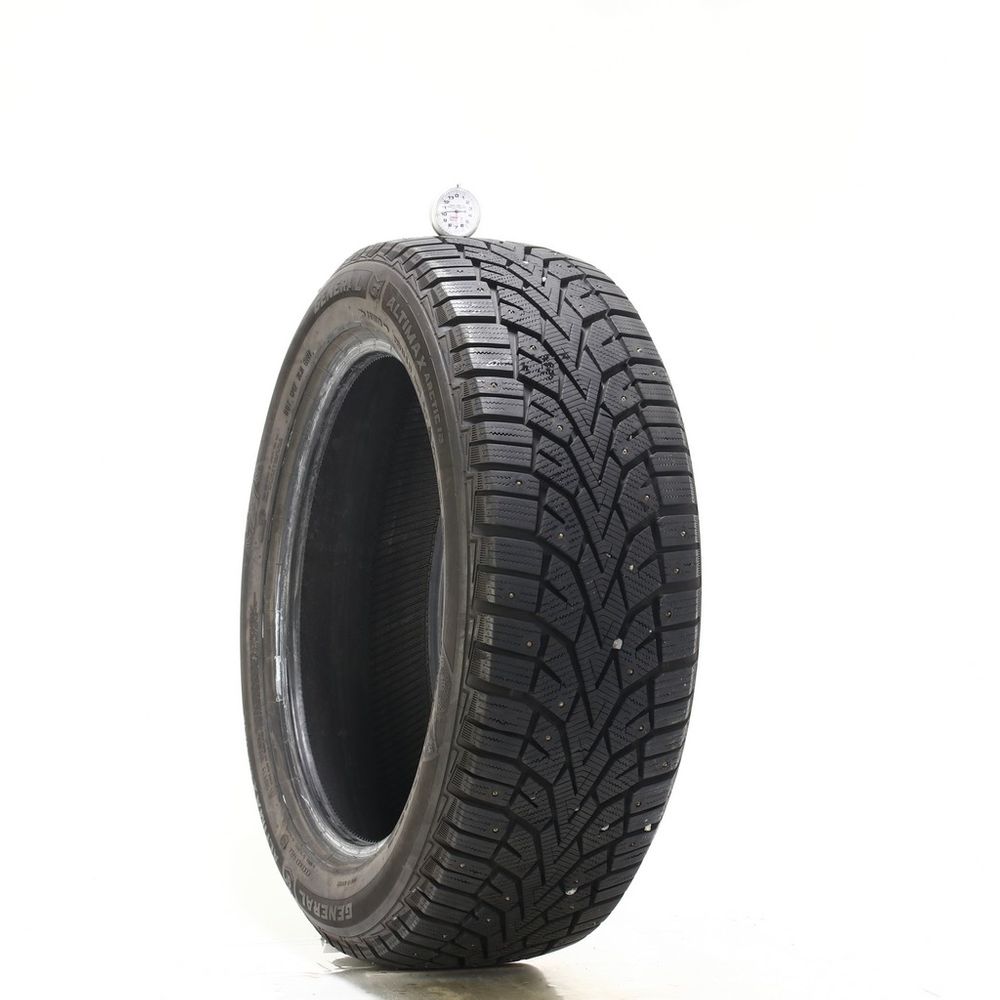Set of (2) Used 225/55R19 General Altimax Arctic 12 Studded 103T - 10/32 - Image 1