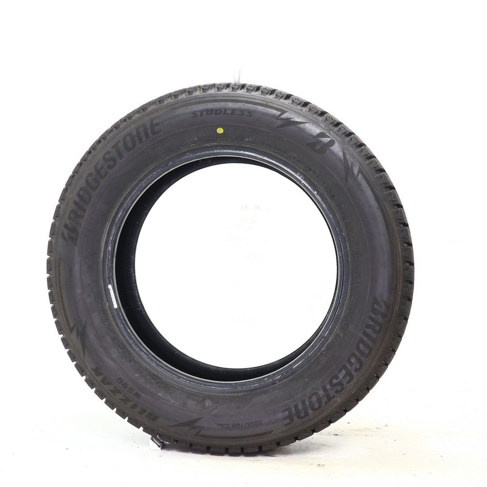Set of (2) Used 205/65R16 Bridgestone Blizzak WS90 Studless 95T - 9.5-11/32 - Image 6
