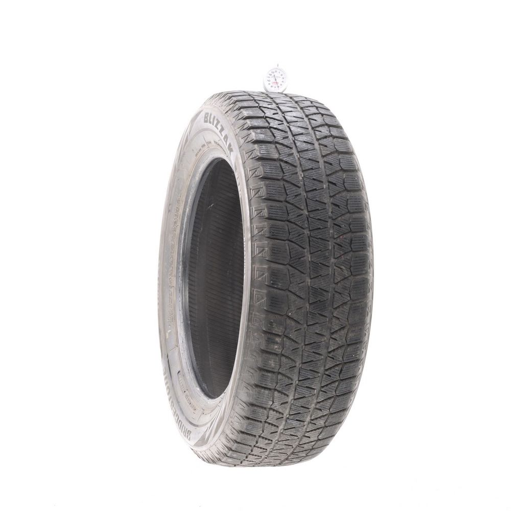 Set of (2) Used 225/60R18 Bridgestone Blizzak WS80 100H - 5.5-6/32 - Image 4