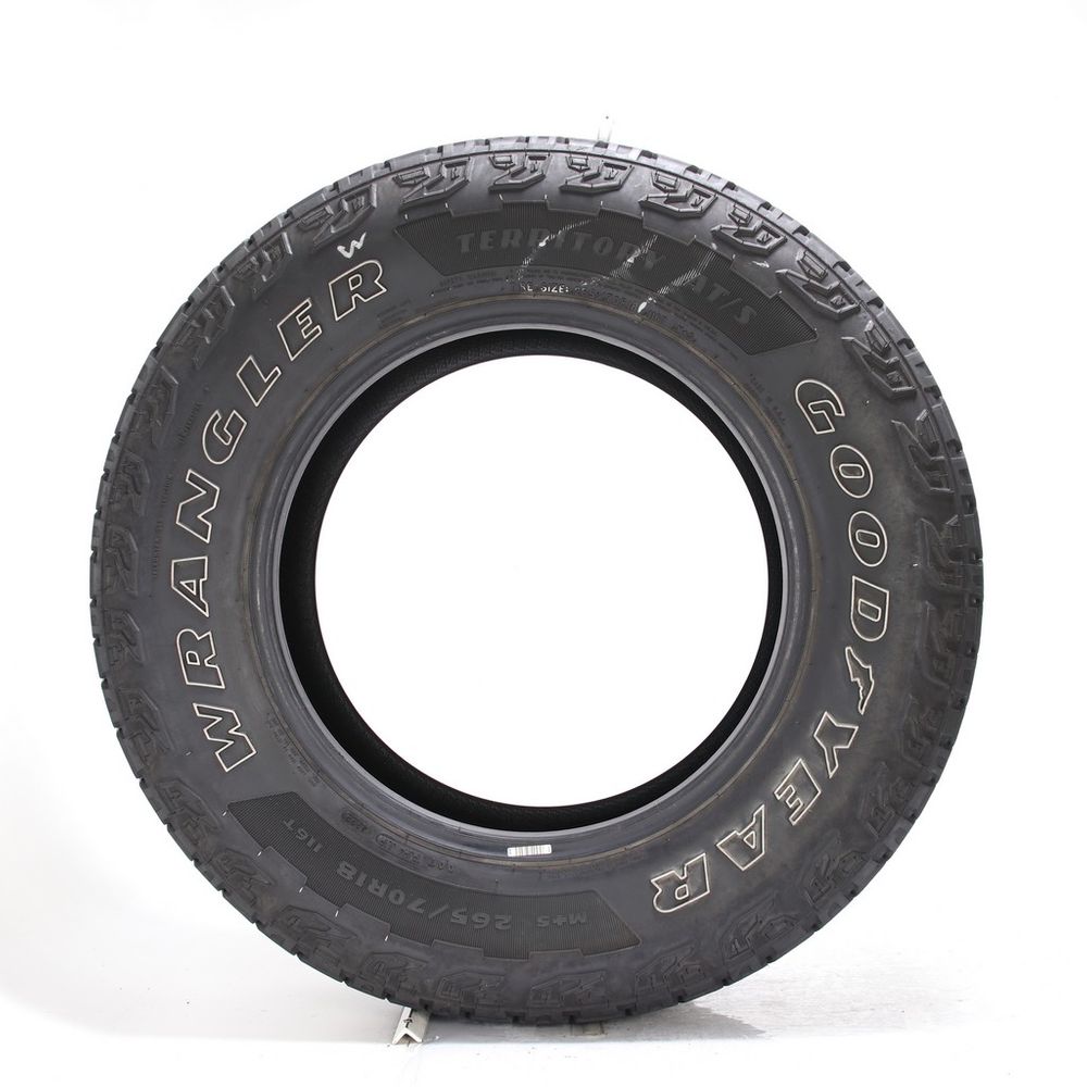 Used 265/70R18 Goodyear Wrangler Territory AT/S 116T - 9.5/32 - Image 3