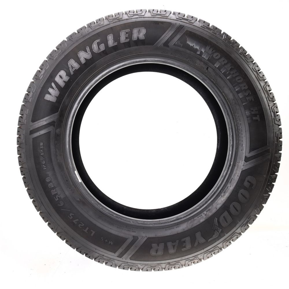 Set of (2) Used LT 275/65R20 Goodyear Wrangler Workhorse HT 126/123R E - 5.5-7/32 - Image 6