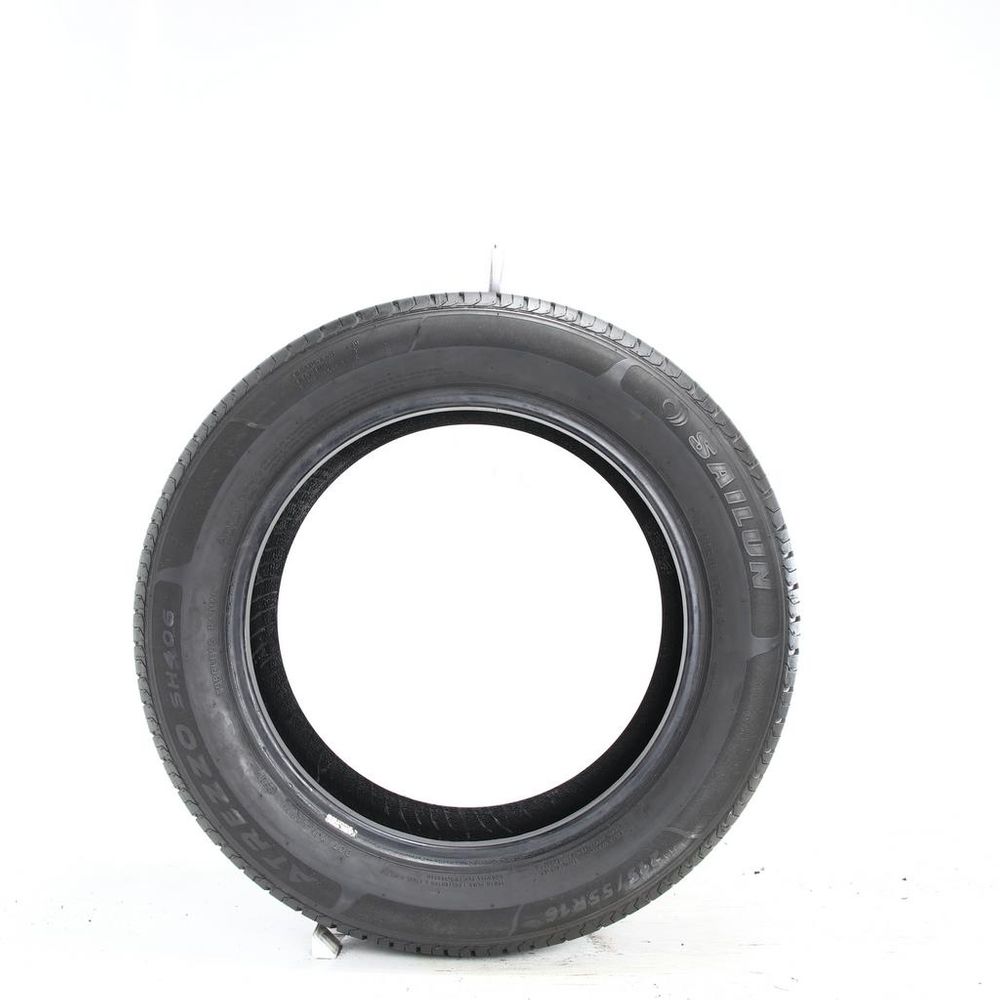 Set of (2) Used 215/55R16 Sailun Atrezzo SH406 97H - 7.5-8/32 - Image 3