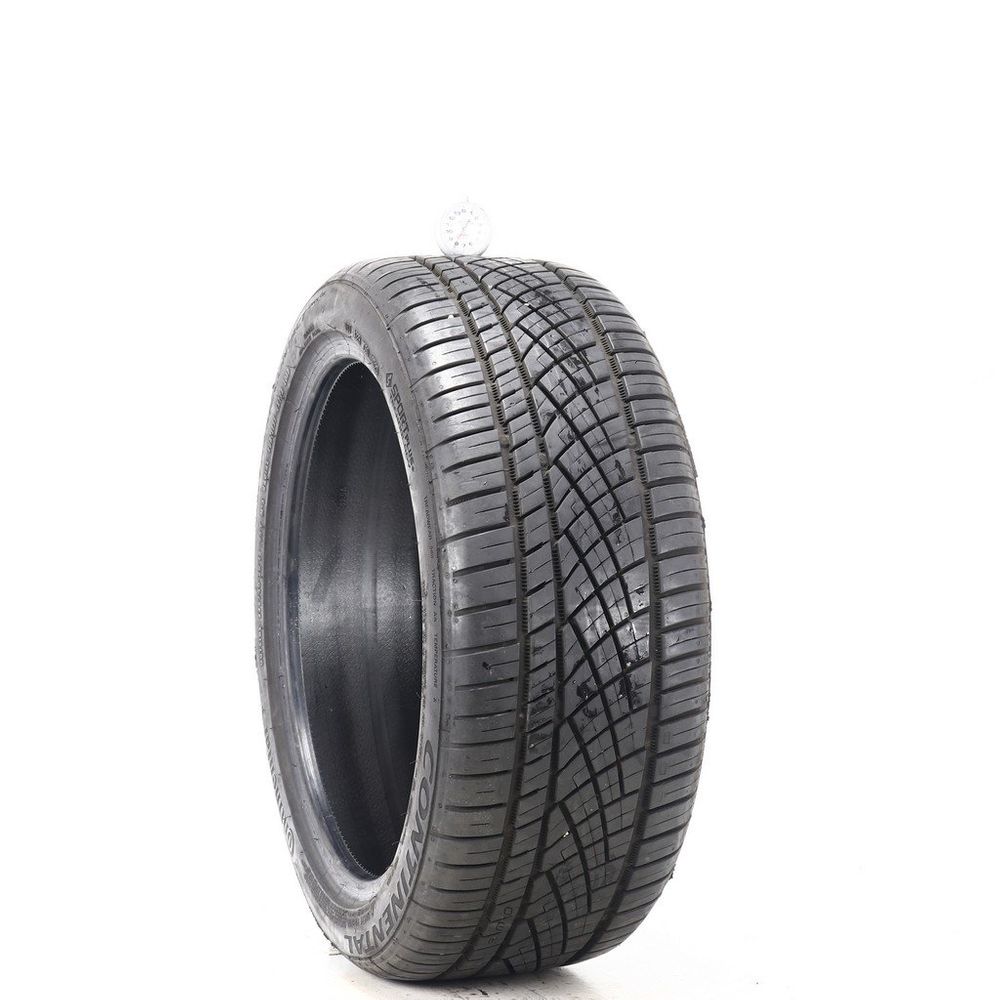 Set of (2) Used 235/40ZR18 Continental ExtremeContact DWS06 95Y - 8-9/32 - Image 1