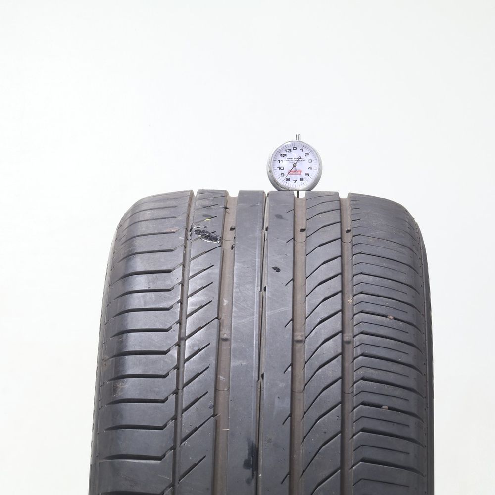 Used 285/40R22 Continental ContiSportContact 5 ContiSeal 110Y - 8.5/32 - Image 2