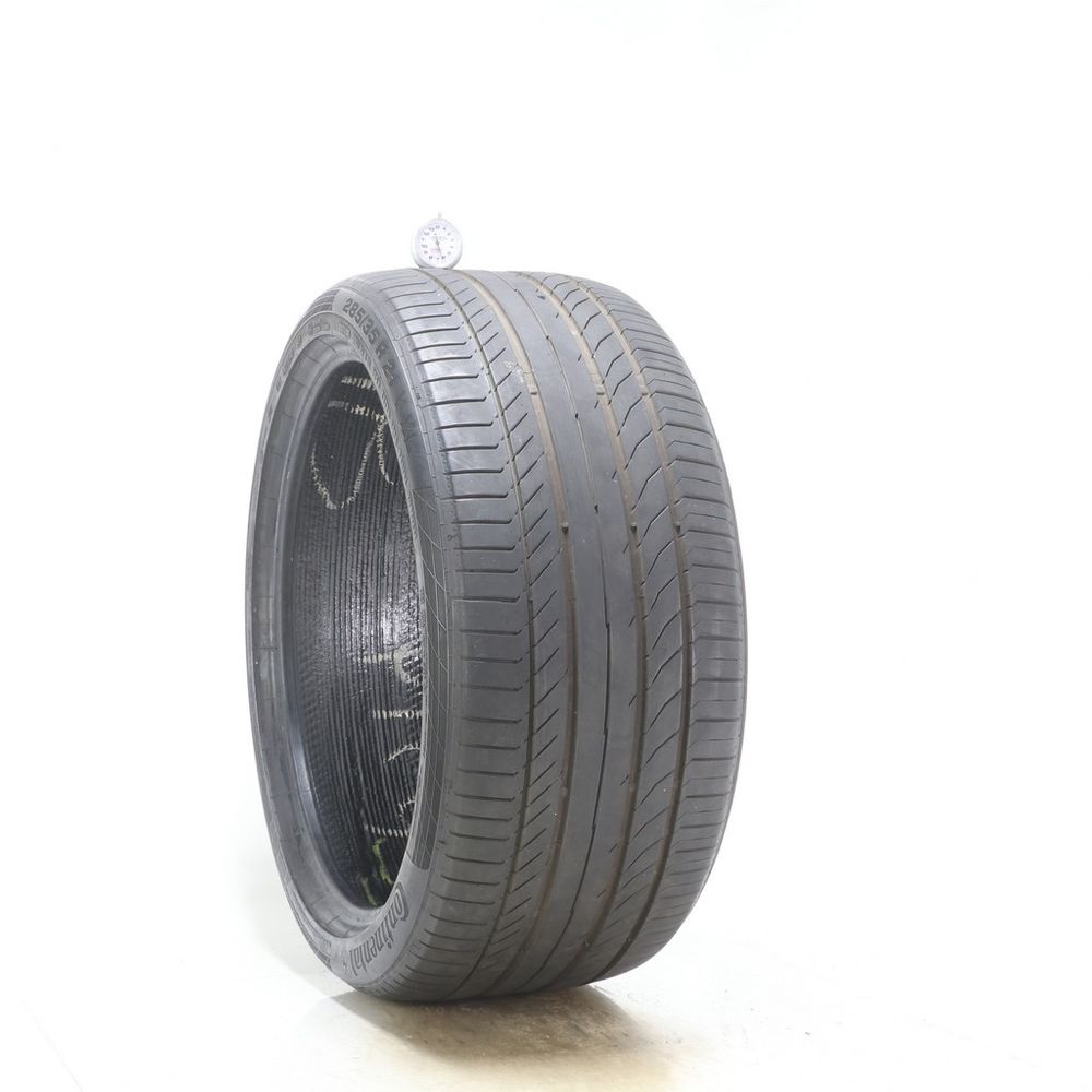 Used 285/35R21 Continental ContiSportContact 5 ContiSeal 105Y - 6/32 - Image 1