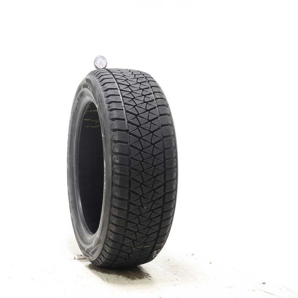 Set of (2) Used 225/55R19 Bridgestone Blizzak DM-V2 99T - 11-11.5/32 - Image 1