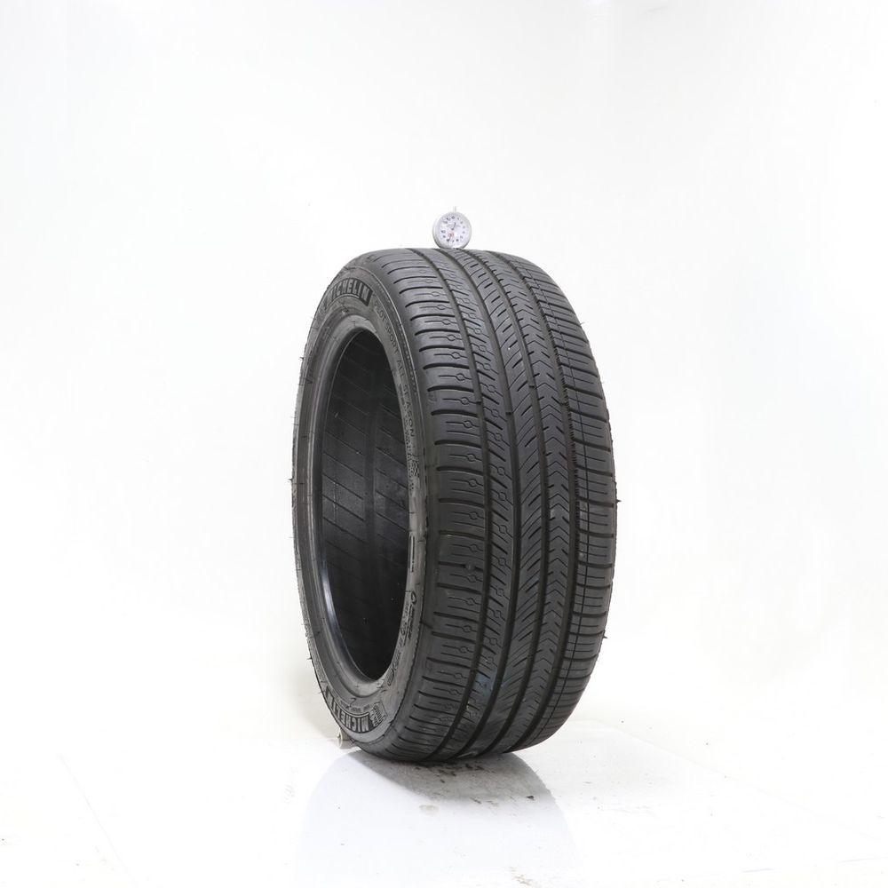 Set of (2) Used 245/45ZR18 Michelin Pilot Sport All Season 4 100Y - 7.5-8/32 - Image 1