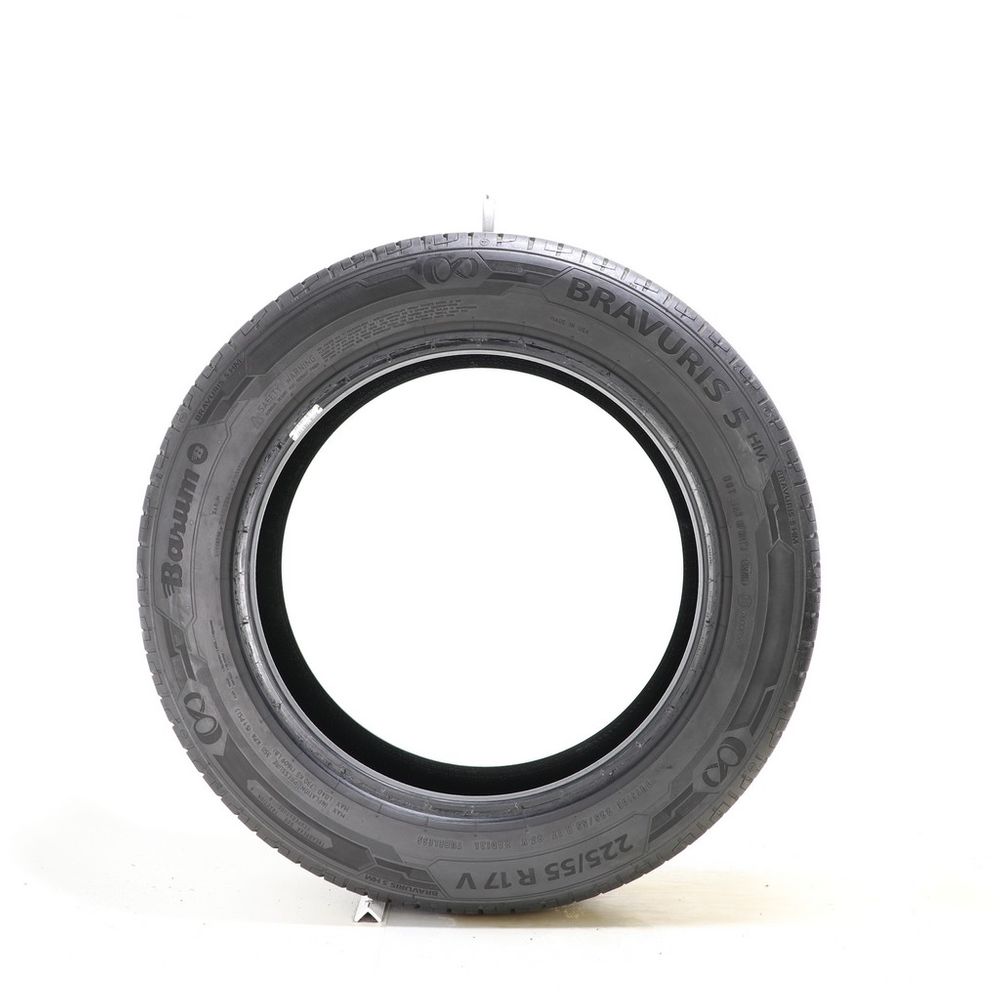 Set of (2) Used 225/55R17 Barum Bravuris 5 HM 97V - 7.5-9/32 - Image 3