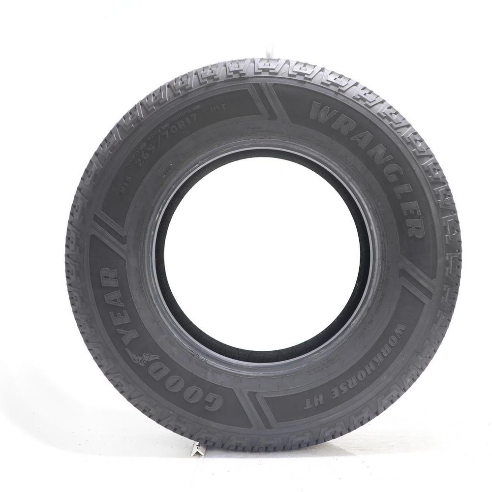 Set of (2) Used 265/70R17 Goodyear Wrangler Workhorse HT 115T - 10-11.5/32 - Image 6