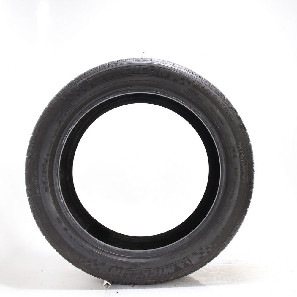 Set of (2) Used 305/40R20 Michelin Pilot Sport 3 A/S NO 112V - 5.5-7/32 - Image 3