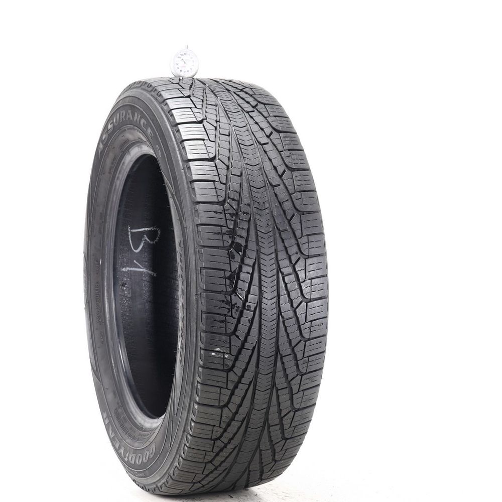 Set of (2) Used 235/60R18 Goodyear Assurance CS Tripletred AS 103H - 5/32 - Image 1