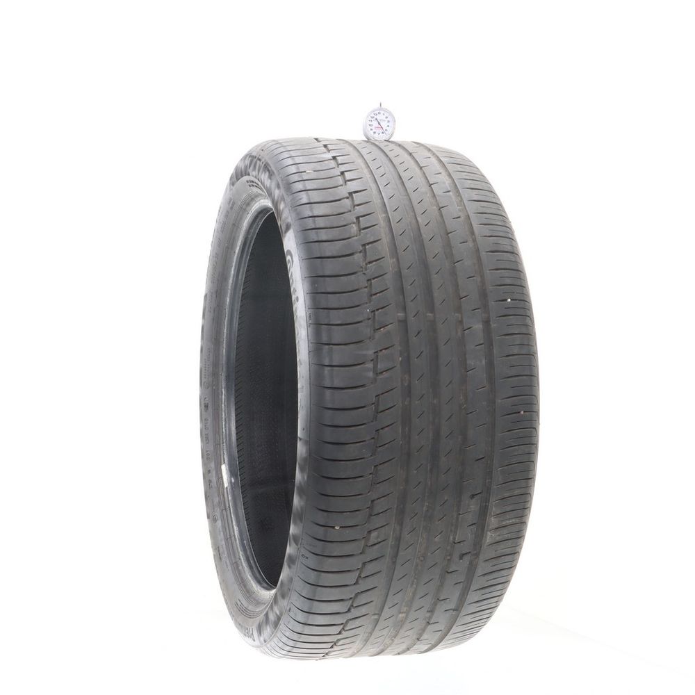 Set of (2) Used 315/35R22 Continental PremiumContact 6 SSR 111Y - 5.5-6/32 - Image 1