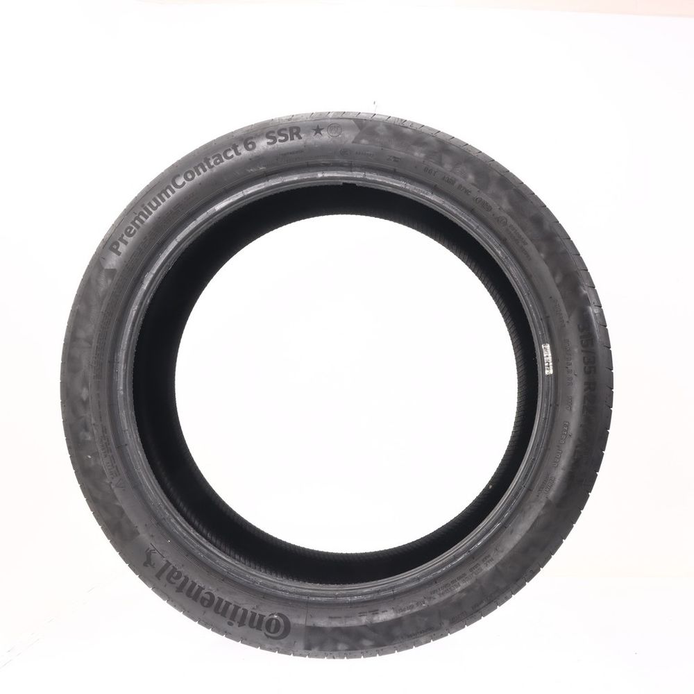 Set of (2) Used 315/35R22 Continental PremiumContact 6 SSR 111Y - 5.5-6/32 - Image 6