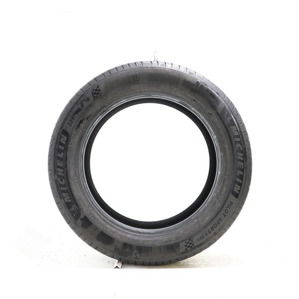 Set of (2) Used 225/60R18 Michelin Pilot Sport 4 SUV 100V - 7-7.5/32 - Image 6
