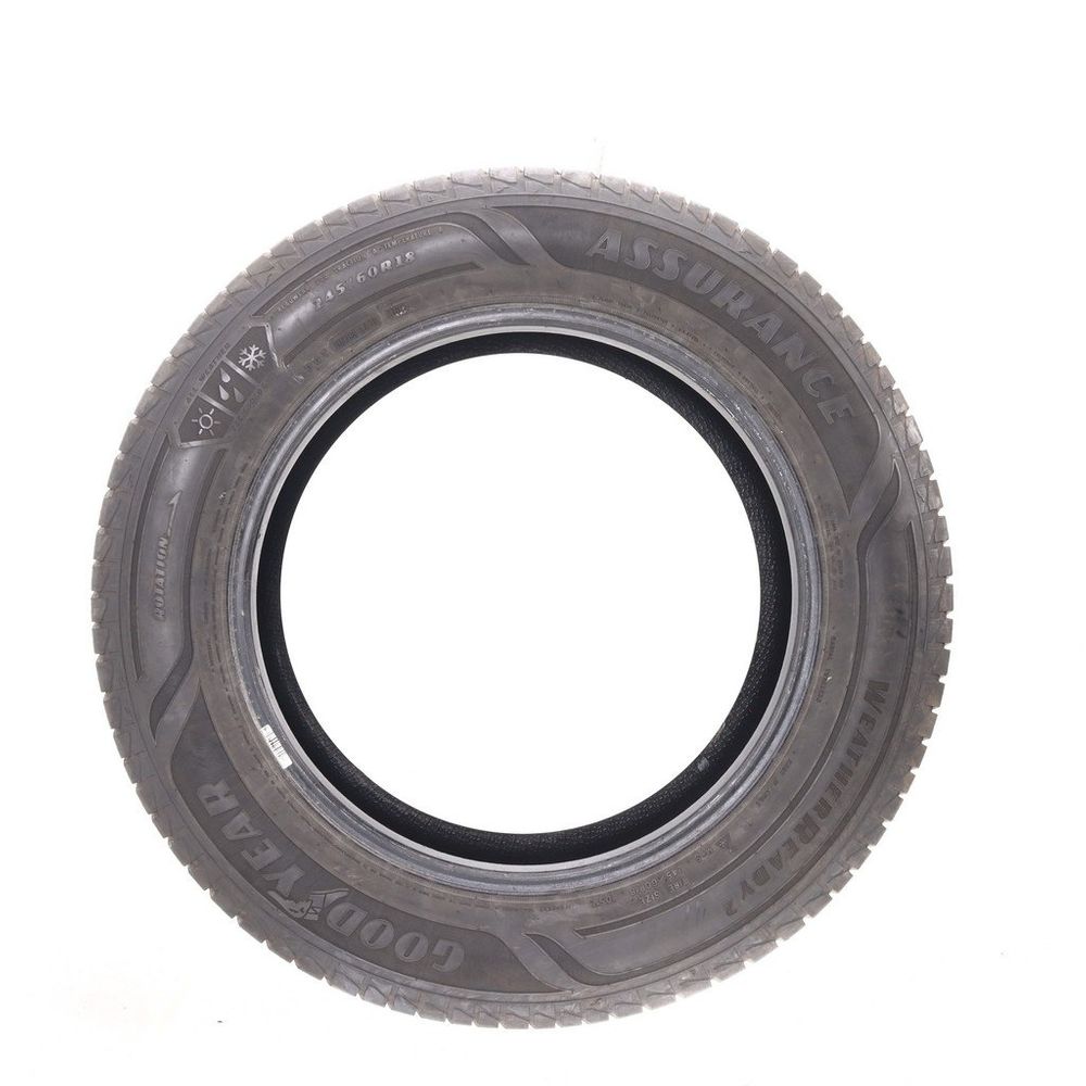 Used 245/60R18 Goodyear Assurance WeatherReady 2 105V - 8.5/32 - Image 3