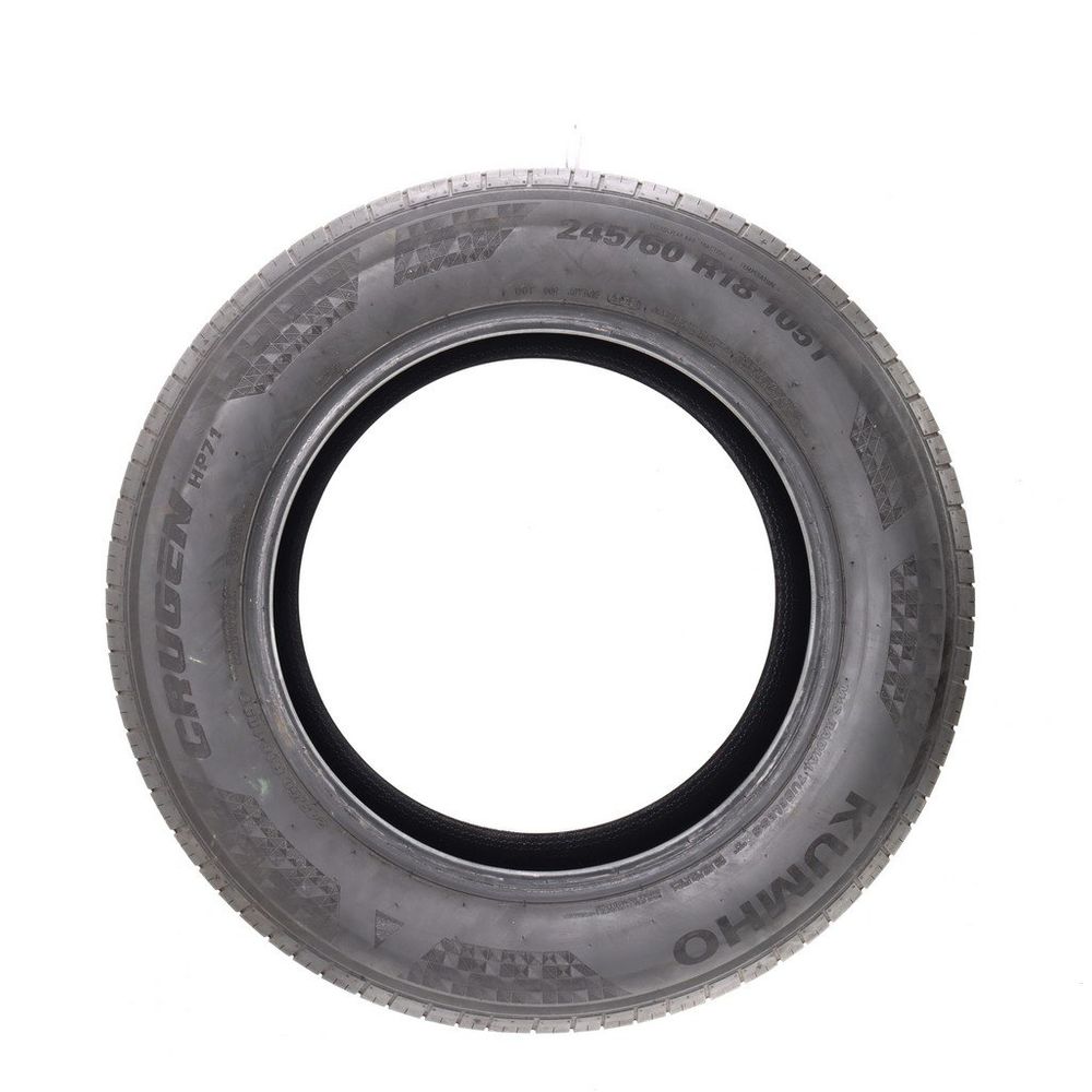 Set of (2) Used 245/60R18 Kumho Crugen HP71 105T - 7-8.5/32 - Image 3