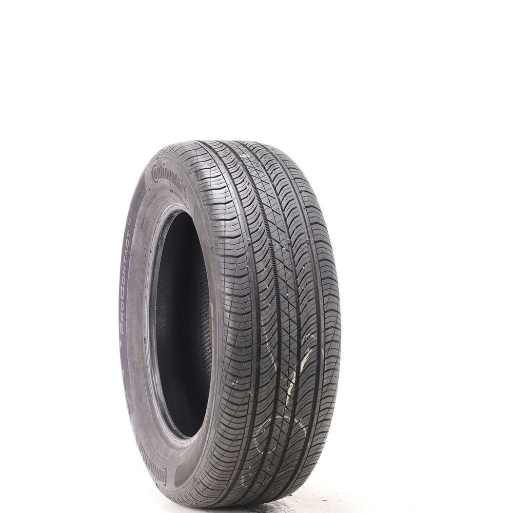 Set of (2) Driven Once 215/55R16 Continental ProContact TX 97H - 8.5/32 - Image 1