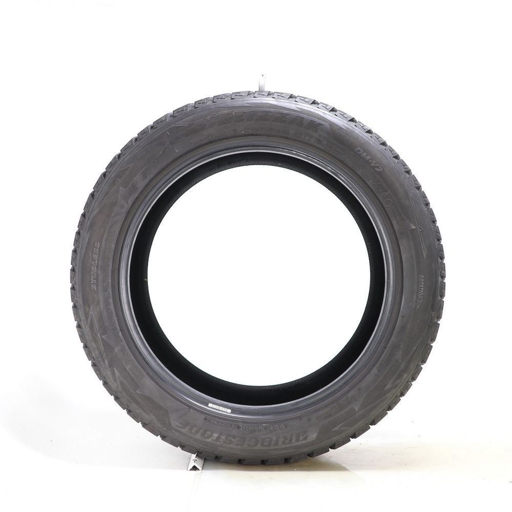 Set of (2) Used 255/50R19 Bridgestone Blizzak DM-V2 107T - 7.5-8/32 - Image 3