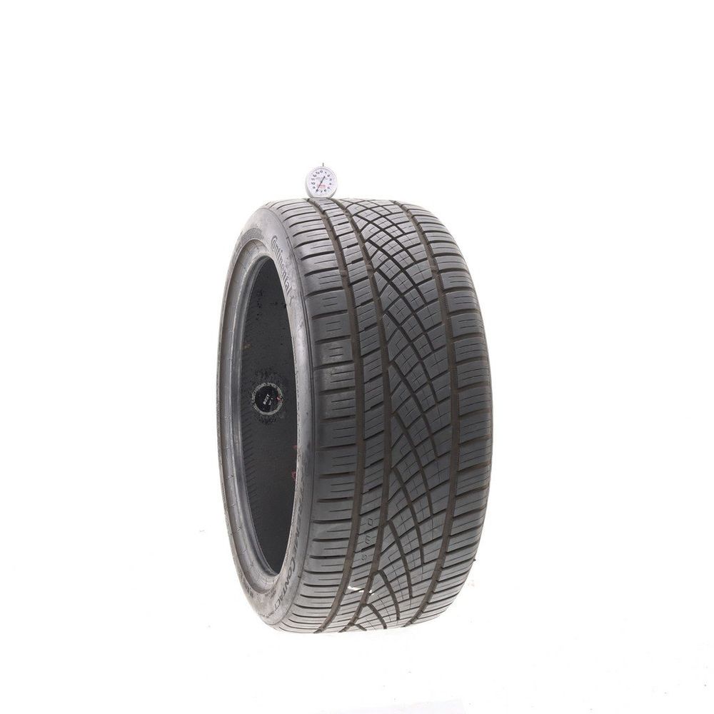 Set of (2) Used 265/35ZR19 Continental ExtremeContact DWS06 Plus 98Y - 8-8.5/32 - Image 1