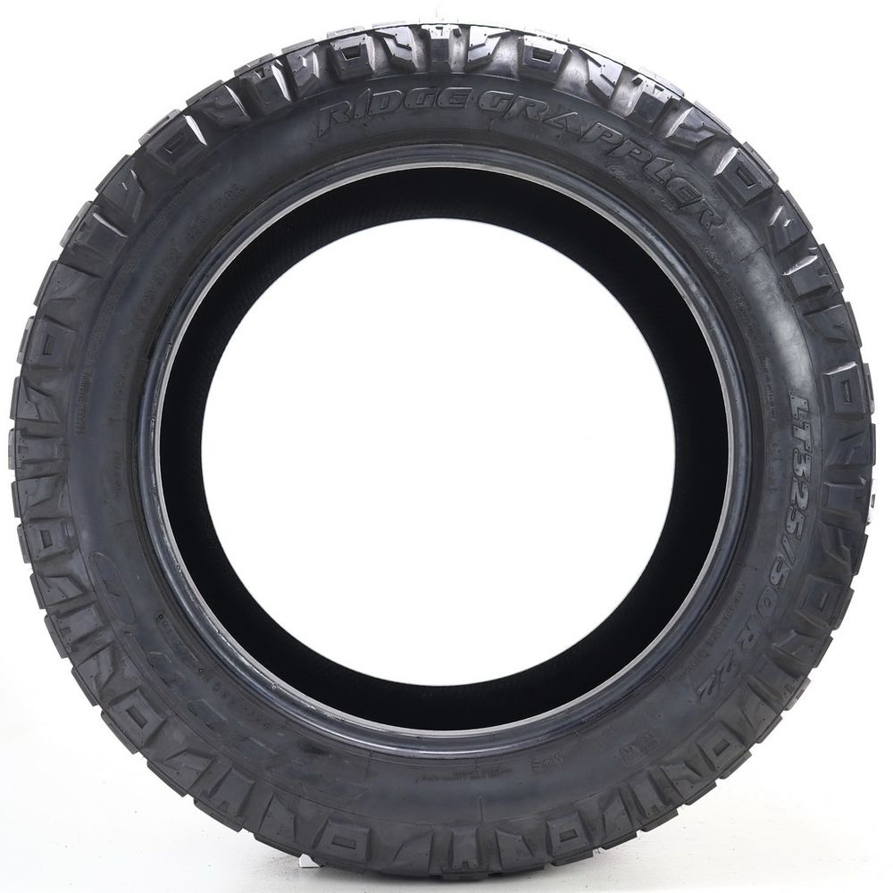 Set of (2) Used LT 325/50R22 Nitto Ridge Grappler 127Q F - 9.5-10.5/32 ...