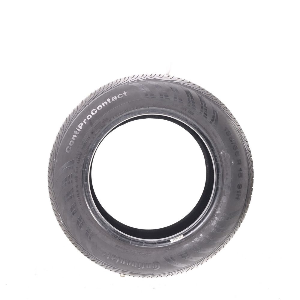 Set of (2) Used 195/65R15 Continental ContiProContact 91H - 7.5-8.5/32 - Image 3