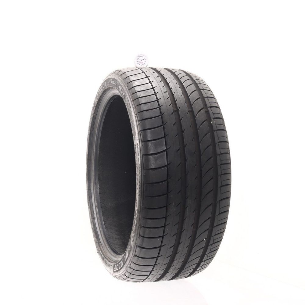 Set of (2) Used 285/35R21 Dunlop SP Sport Maxx GT DSST Run Flat 105Y - 9.5/32 - Image 1