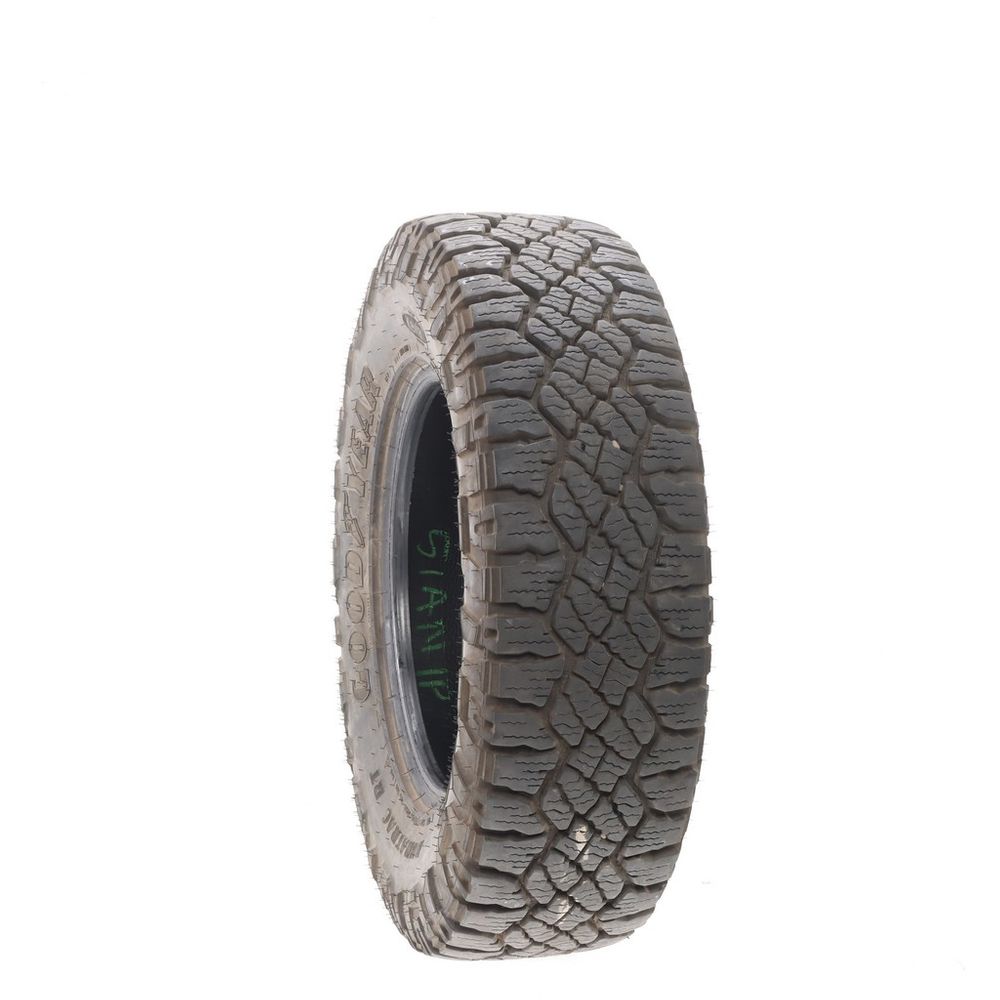 Set of (2) Used LT 245/75R17 Goodyear Wrangler Duratrac RT Kevlar 121/118S E - 15/32 - Image 1