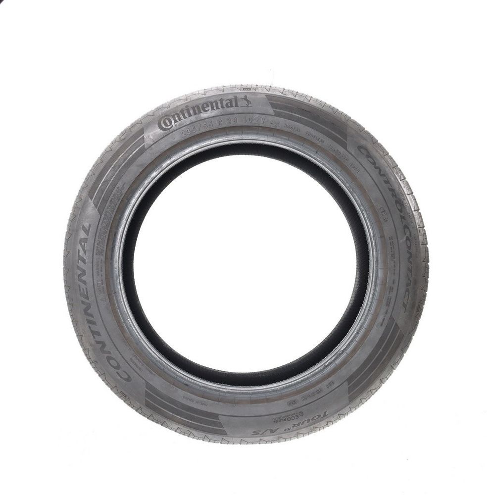 Set of (2) Used 235/55R20 Continental ControlContact Tour M A/S EV 102V - 8-9.5/32 - Image 3