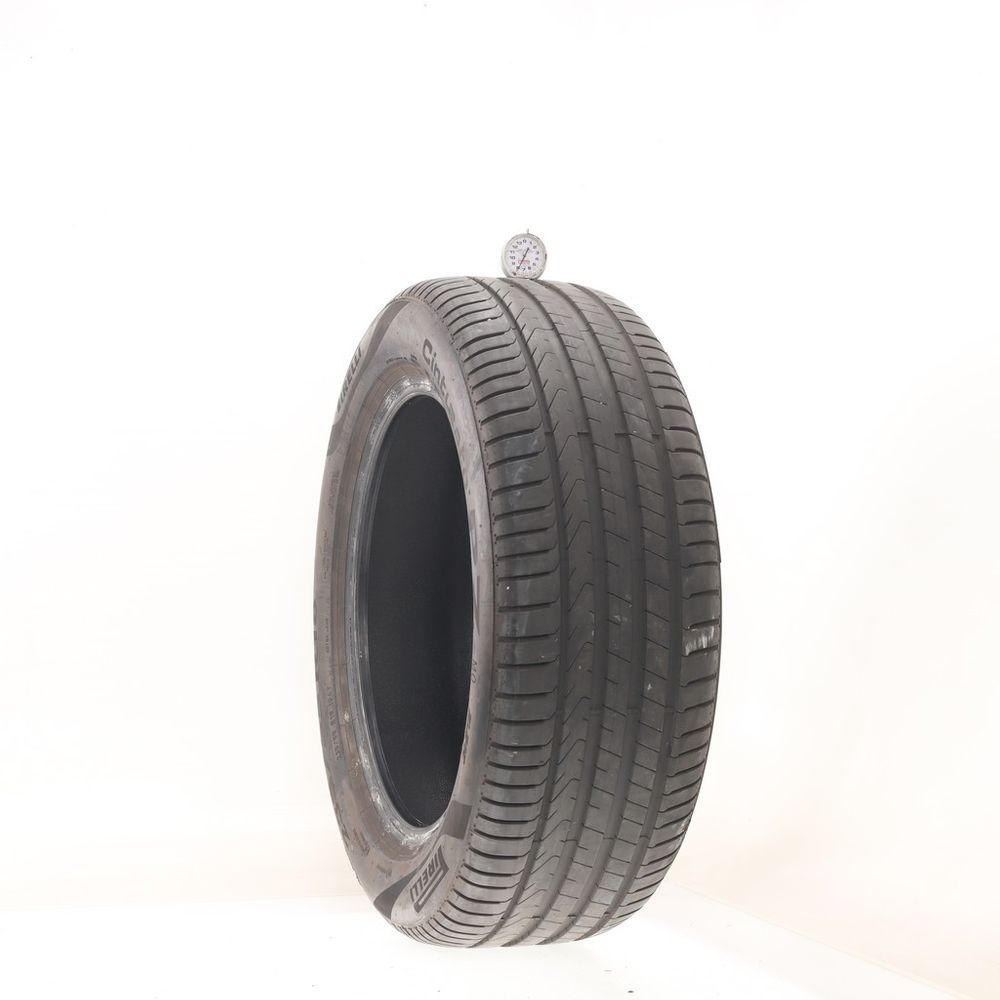 Set of (2) Used 235/55R18 Pirelli Cinturato P7 MO Elect 104T - 7.5-8/32 - Image 4