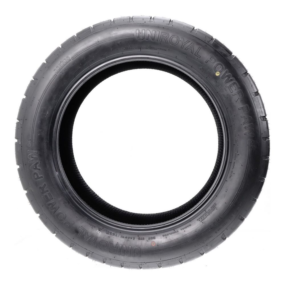 New 225/60ZR18 Uniroyal Power Paw A/S 100W - Image 3