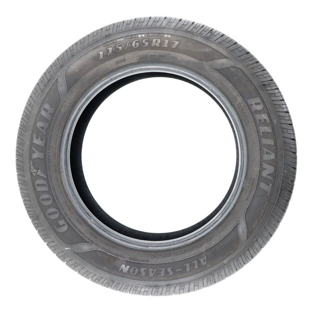 Set of (4) Used 225/65R17 Goodyear Reliant All-season 102H - 9/32 - Image 3