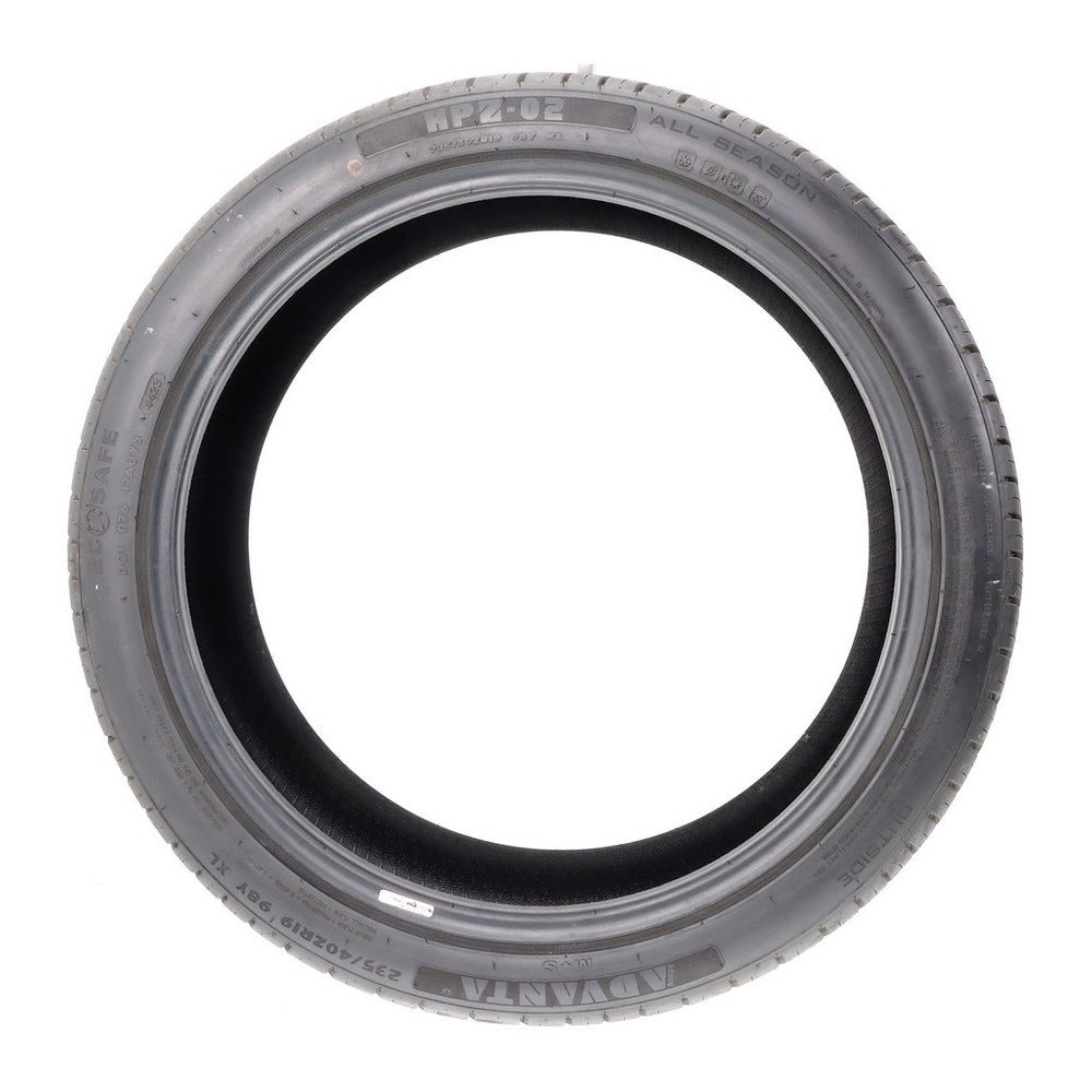 Set of (4) Used 235/40ZR19 Advanta HP Z-02 98Y - 9/32 - Image 3